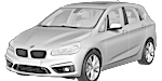 BMW F45 U2305 Fault Code